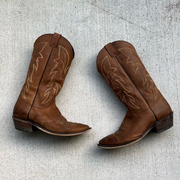 Justin Bay Apache western boot men’s 9.5 EE - Picture 3 of 8